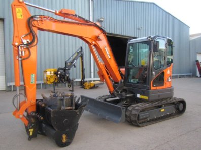 Doosan DX62R excavator