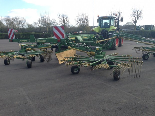 Krone Swadro 1400 4 rotor rake