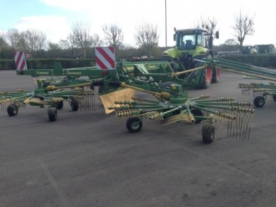 Krone Swadro 1400 4 rotor rake