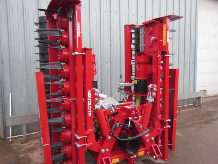 Breviglieri Mekfold 220 5 Metre power harrow