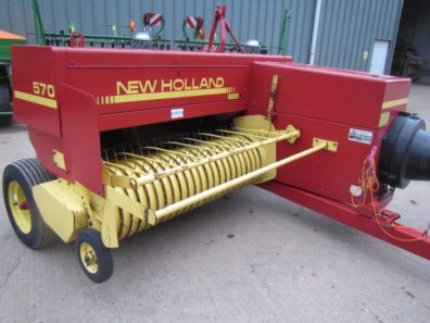 New Holland 570 baler