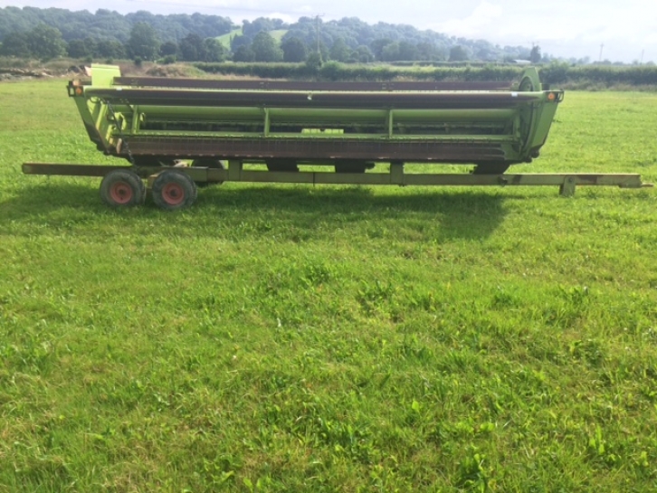 Claas whole crop header