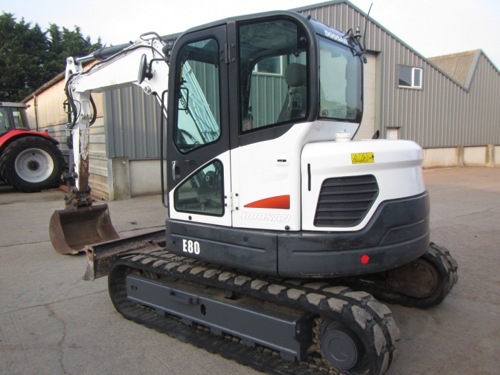Doosan E80 Excavator