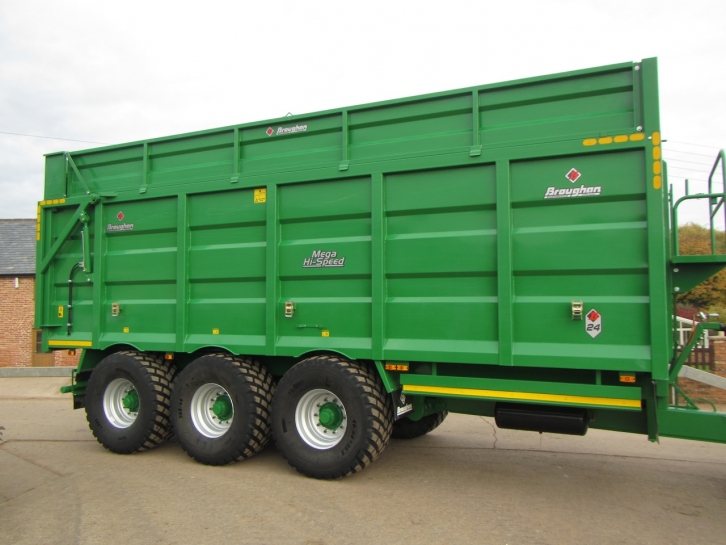 Broughan B24 24 Ton Tri-Axle trailer