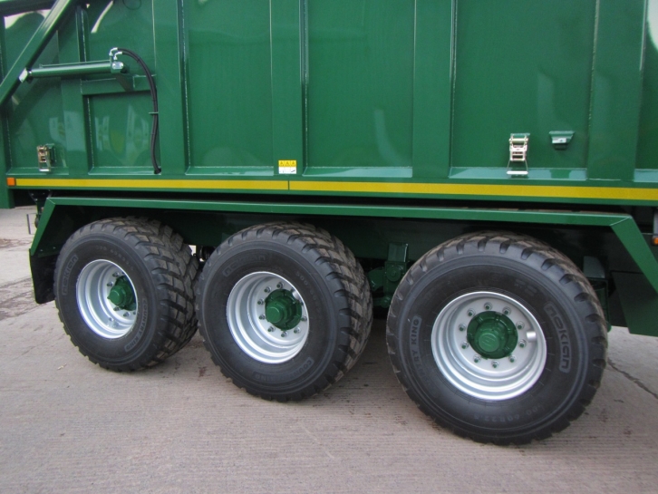 Bailey 20 ton TB tri-axle trailer