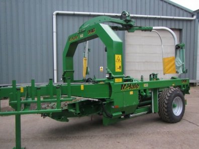McHale 998 bale wrapper