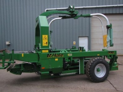 McHale 998 bale wrapper