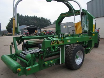 McHale 998 bale wrapper