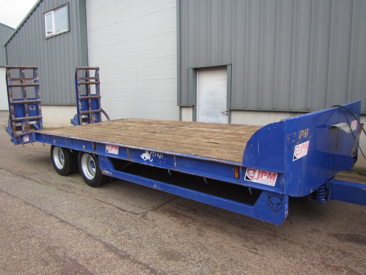 JPM 15 tons low loader trailer