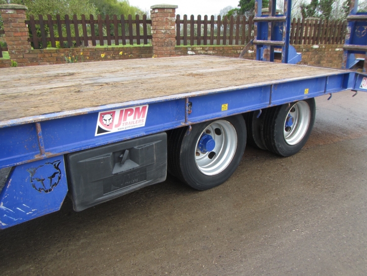 JPM 15 tons low loader trailer