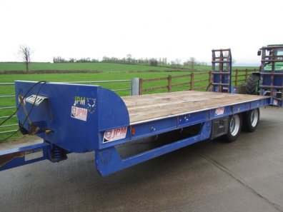 JPM 15 tons low loader trailer