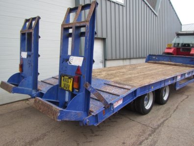 JPM 15 tons low loader trailer