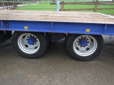 JPM 15 tons low loader trailer