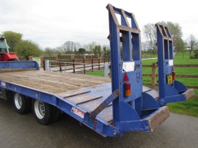 JPM 15 tons low loader trailer
