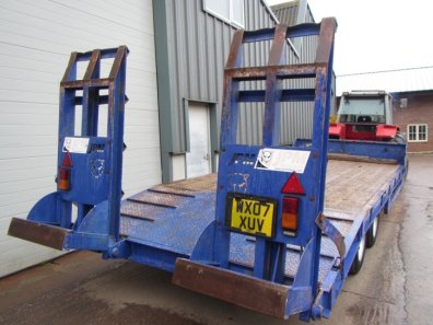 JPM 15 tons low loader trailer