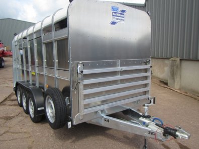 Ifor Williams TA510G3-14 tri-axle trailer 14ft