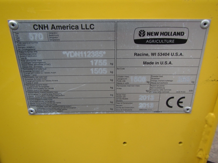 New Holland BC 5060 conventional baler