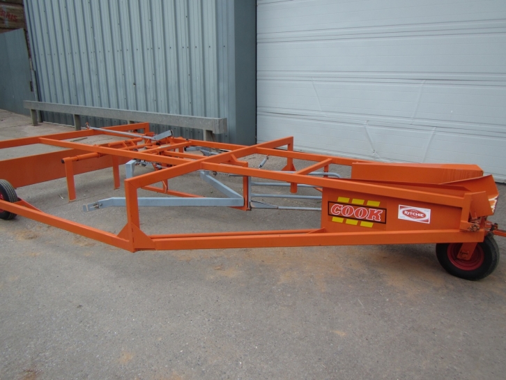 Cook flat eight bale sledge