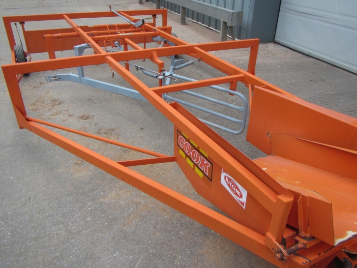 Cook flat eight bale sledge