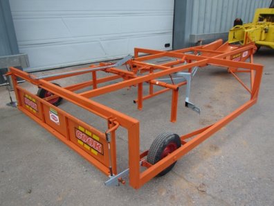Cook flat eight bale sledge
