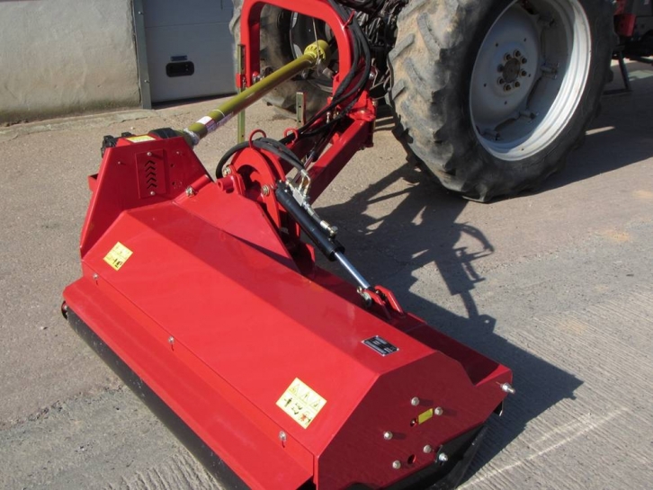 3 point linkage mounted flail topper
