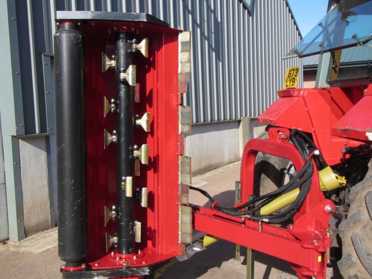 3 point linkage mounted flail topper