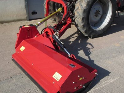 3 point linkage mounted flail topper