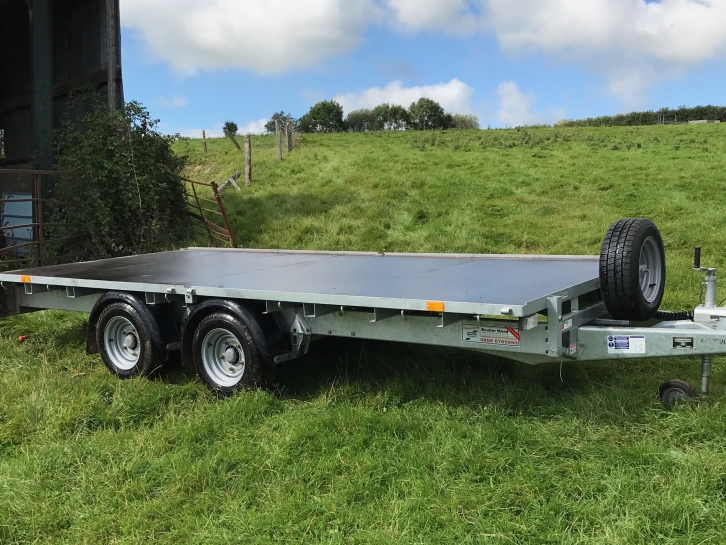 Ifor Williams 126 trailer 12ft x 6.6ft