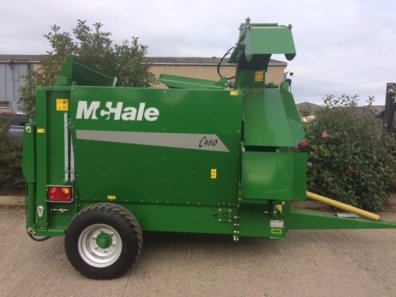 McHale C460 Trailed straw chopper and silage feeder