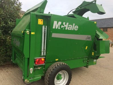 McHale C460 Trailed straw chopper and silage feeder