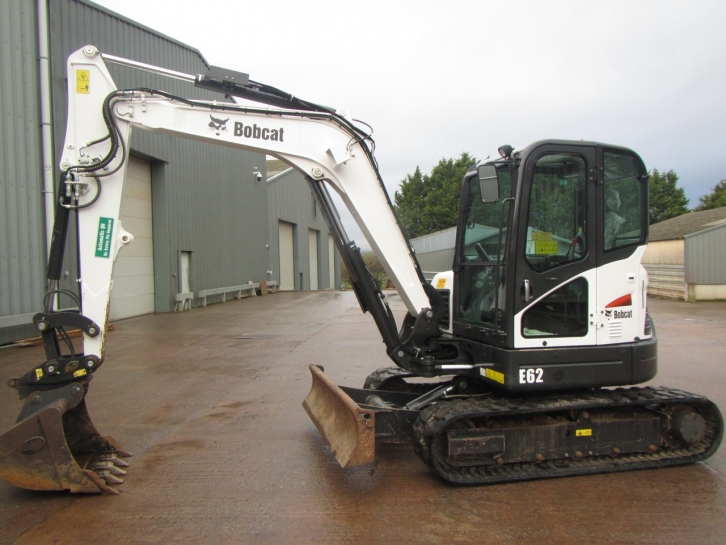 Bobcat E62 excavator
