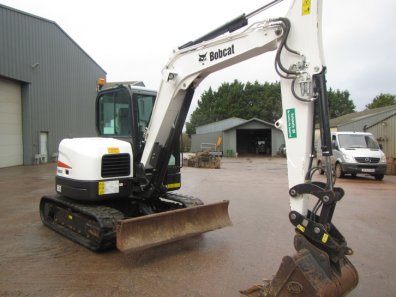 Bobcat E62 excavator
