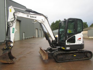 Bobcat E62 excavator