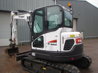 Bobcat E62 excavator
