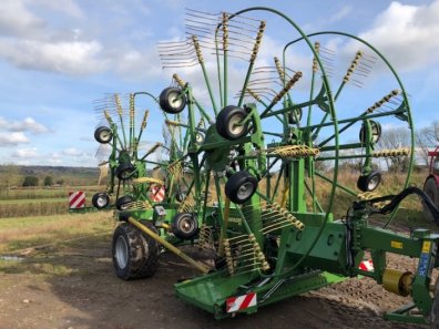 Krone Swadro 1400 Plus 4 rotor rake