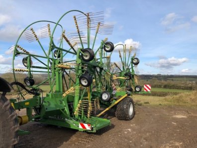 Krone Swadro 1400 Plus 4 rotor rake