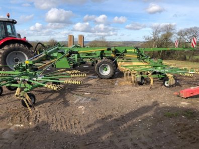 Krone Swadro 1400 Plus 4 rotor rake