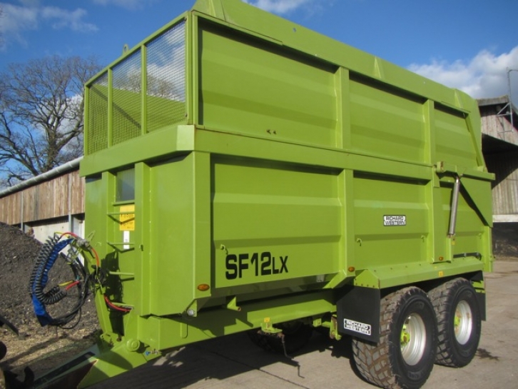 Richard Western SF12 LX 12 ton silage trailer