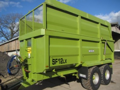 Richard Western SF12 LX 12 ton silage trailer