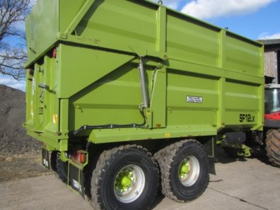 Richard Western SF12 LX 12 ton silage trailer