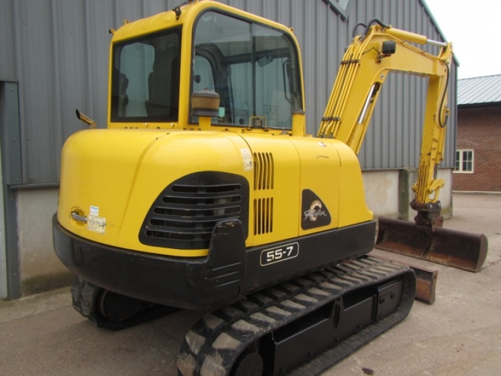 Hyundai 55-7 excavator