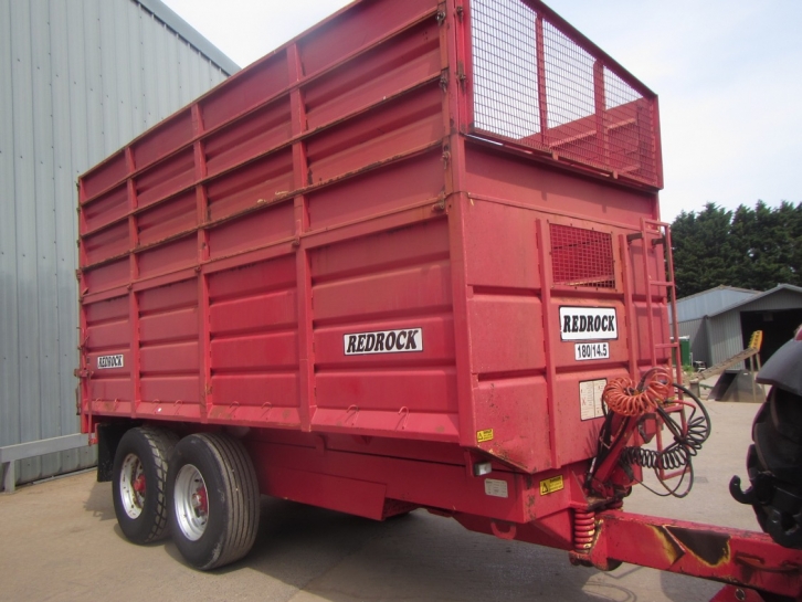 Redrock 180/14.5 silage trailer