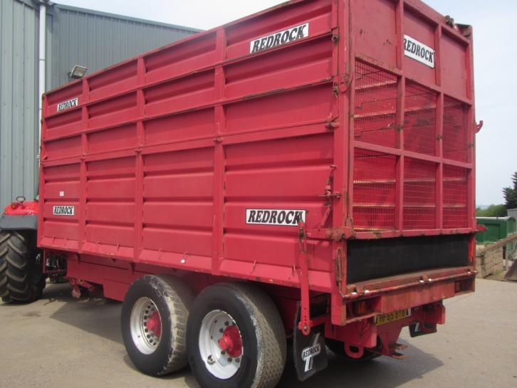 Redrock 180/14.5 silage trailer