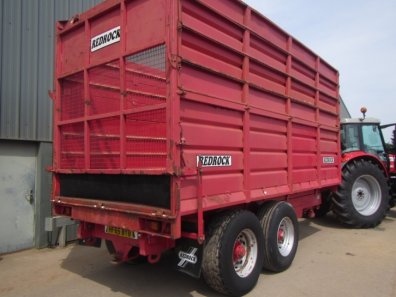 Redrock 180/14.5 silage trailer
