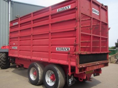 Redrock 180/14.5 silage trailer