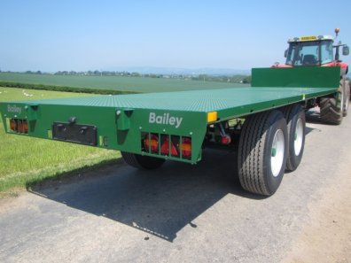 Bailey 10 Ton flat trailer