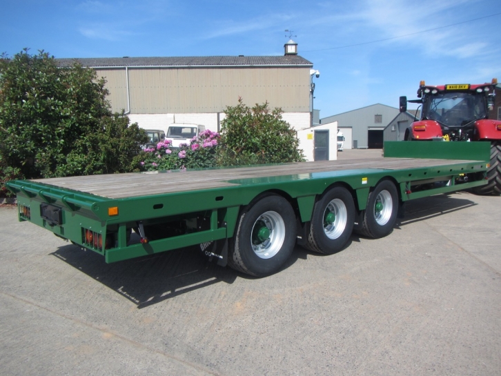 Bailey 20 Ton tri-axle trailer