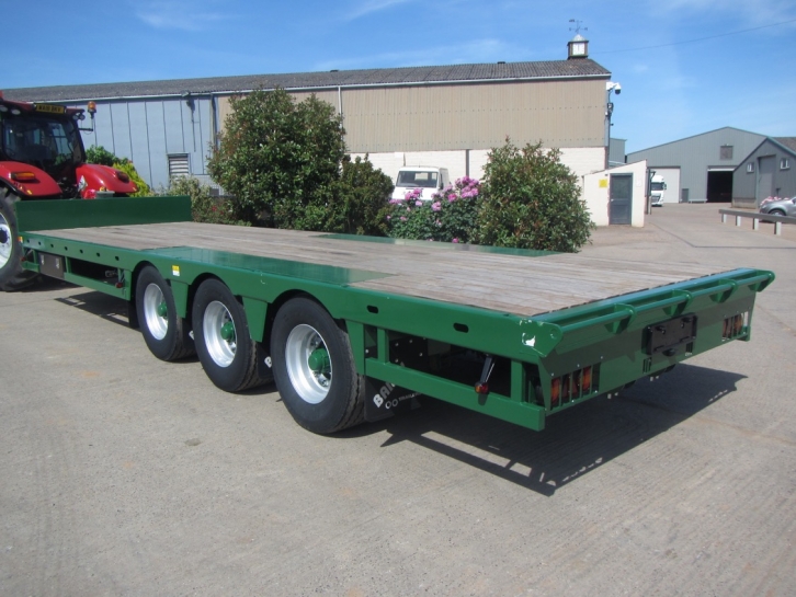 Bailey 20 Ton tri-axle trailer