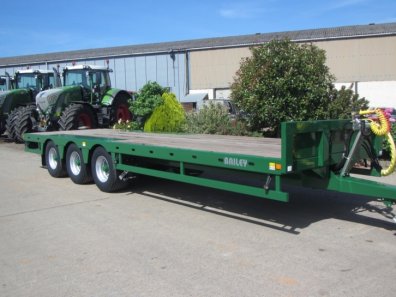 Bailey 20 Ton tri-axle trailer