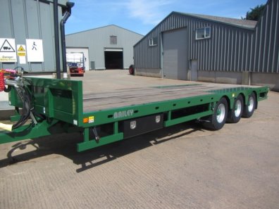 Bailey 20 Ton tri-axle trailer